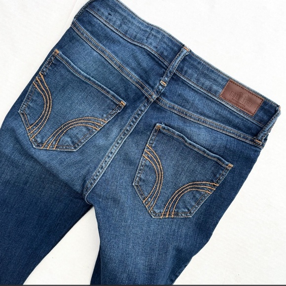 Hollister distressed “mid rise super skinny” ❤️ 0 Short - Picture 4 of 8